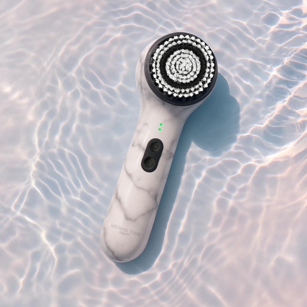 image:imageMichael Todd Beauty Soniclear Replacement Face Brush Head with Antimicrobial Protected Bristles For All Skin Types Compatible with the Soniclear Elite Petite AllureFace Brush Plum