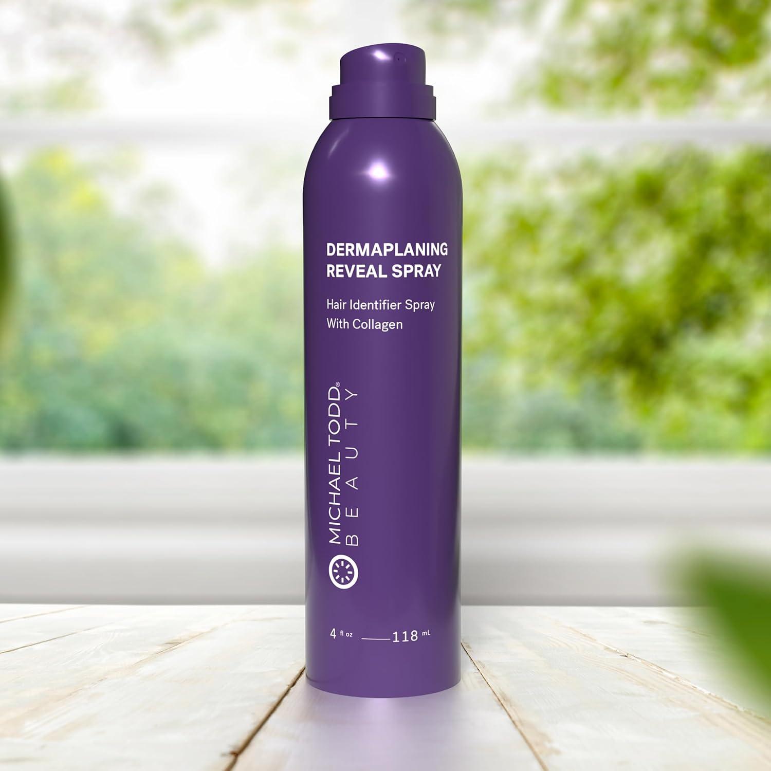 image:imageMichael Todd Beauty Sonicsmooth Hair Identifier Spray Radiance Reveal Mist For Face Shaving amp Dermaplaning Highlights Peach Fuzz CollagenInfused Nourish amp Smooth Skin All Skin Types 4oz