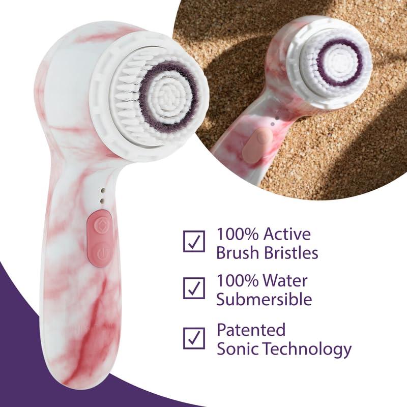 image:imageMichael Todd Beauty Soniclear Allure 2024 Best of Beauty Winner Facial Cleansing Exfoliation Brush System with 3 speeds Serum Infusion Head Travel Case