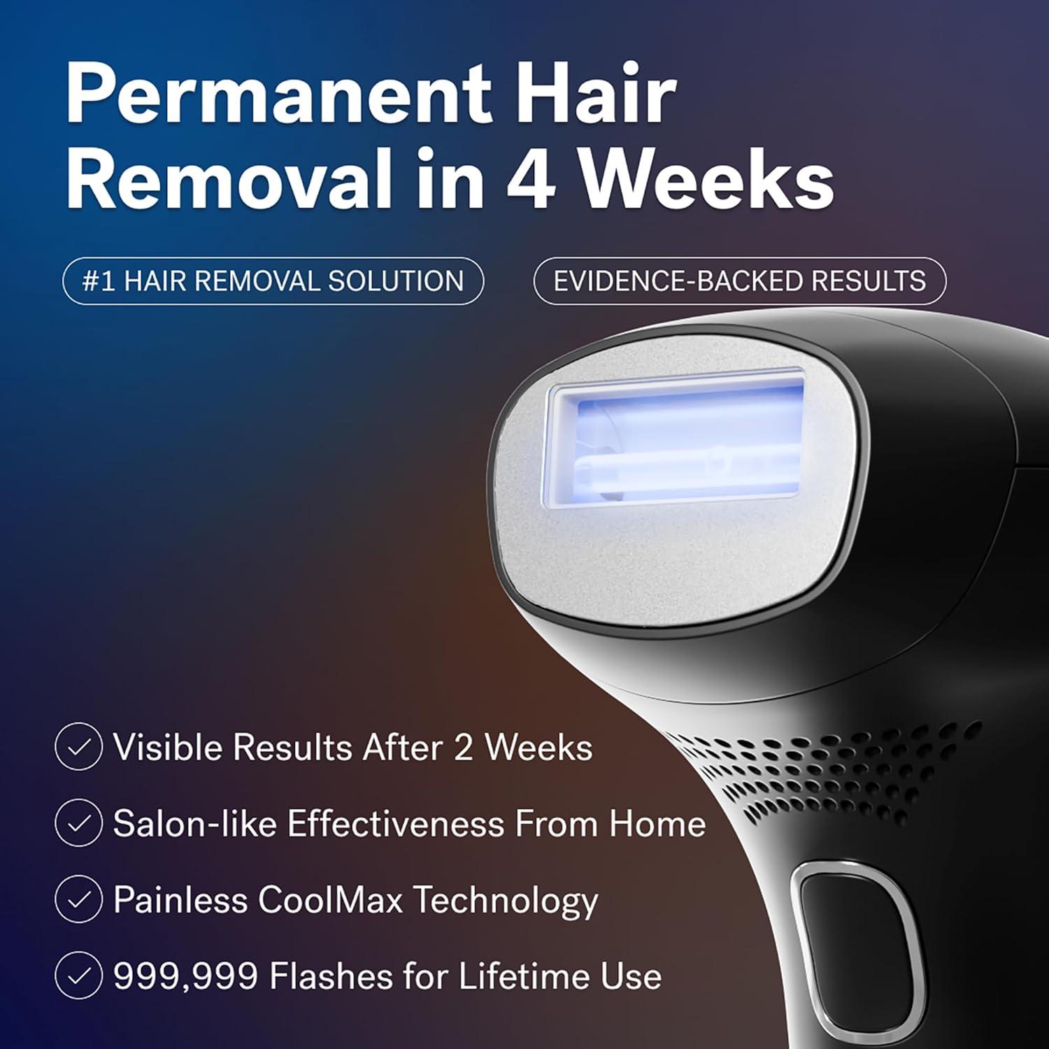 image:imageMICHAEL TODD BEAUTY LUMOS Laser IPL Hair Removal for Women and Men 50F CoolMax Technology 999999 flashes 3 In 1 wSkin Sensor for Nearly Painless Permanent hair removalBlack