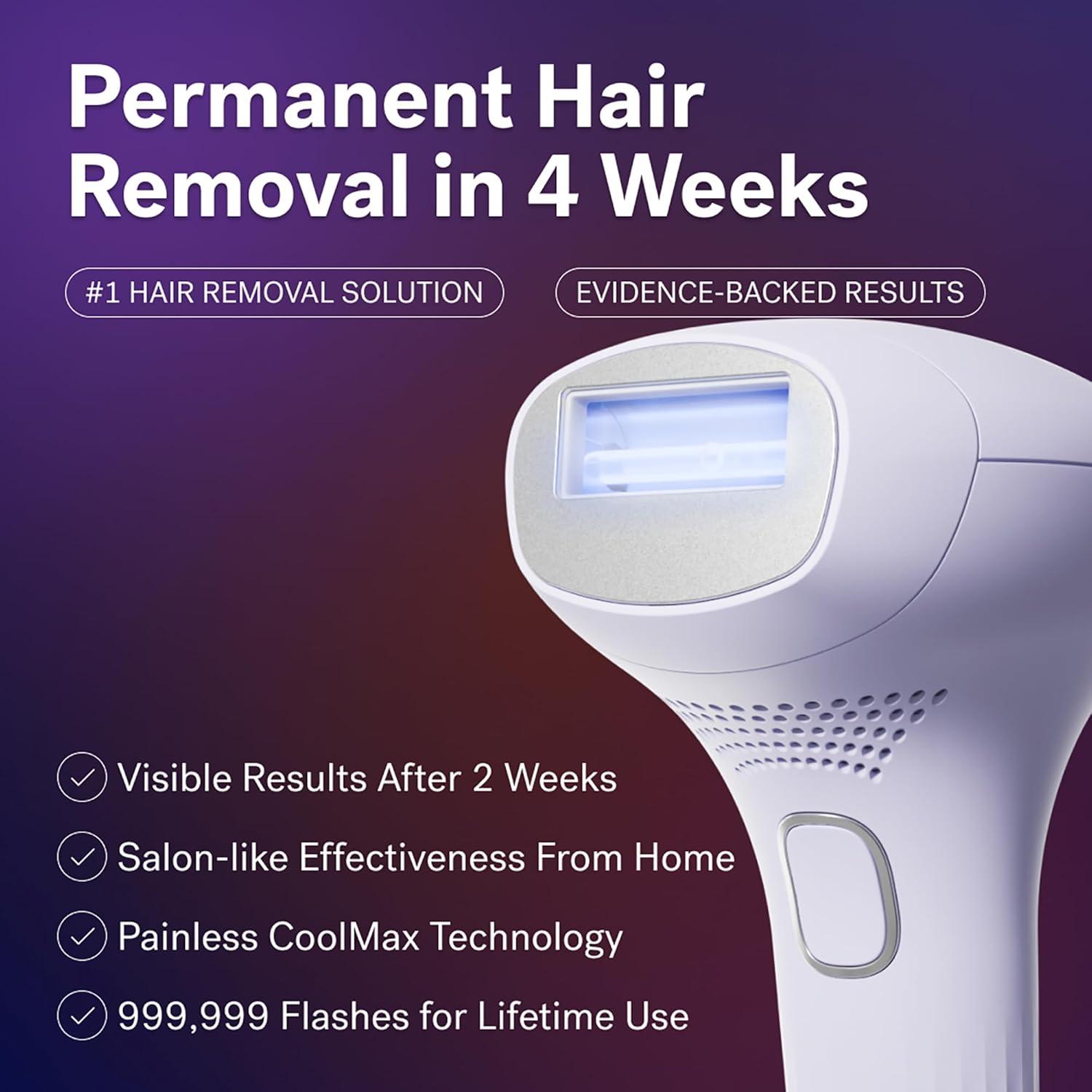 image:imageMICHAEL TODD BEAUTY LUMOS Laser IPL Hair Removal for Women and Men 50F CoolMax Technology 999999 flashes 3 In 1 wSkin Sensor for Nearly Painless Permanent hair removalLavender