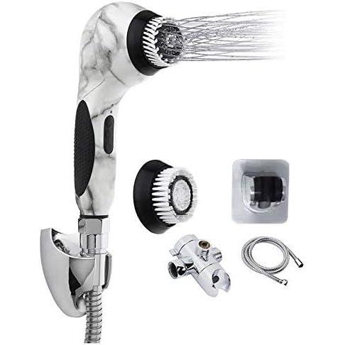 image:imageMichael Todd Beauty Hydrojet  PorePurifying Facial Cleansing System  6Speed Detoxifying Brush for All Skin Types  3Way Diverter Shower Mount 5 Shower Hose Plumbers Tape amp USB Charger